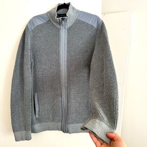 Gray sweater with zipper Calvin Klein size M-L